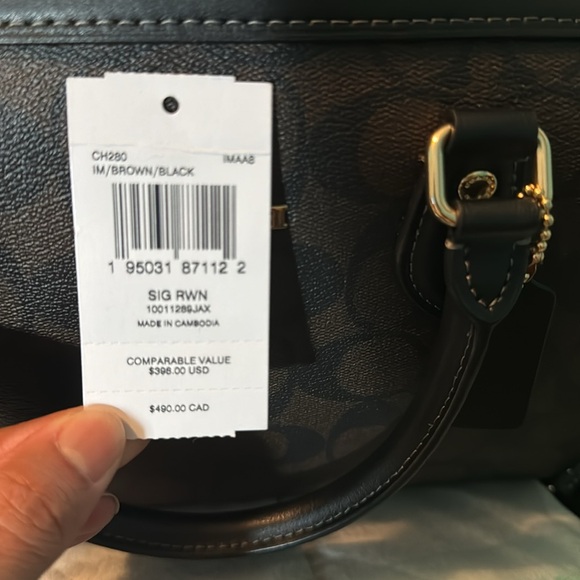 Coach Signature Rowan and Card Wallet - Picture 9 of 10